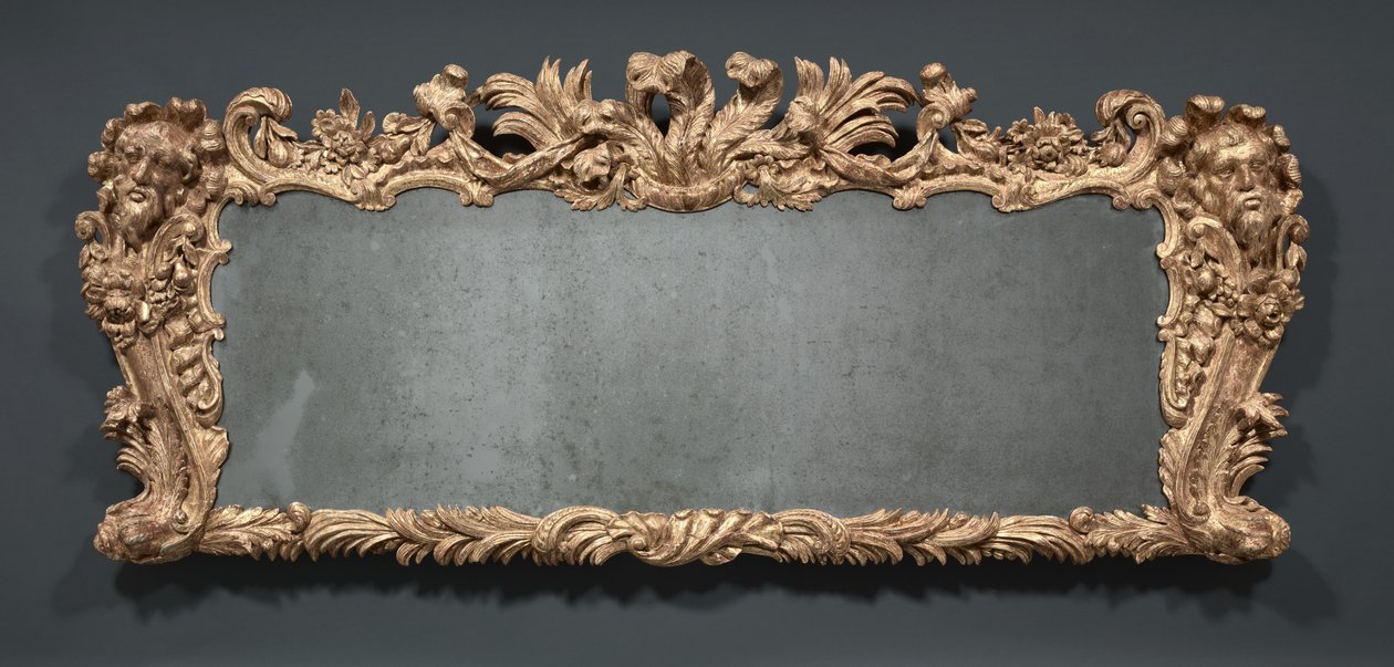 Overmantel speil, ca. 1740 av James Pascall