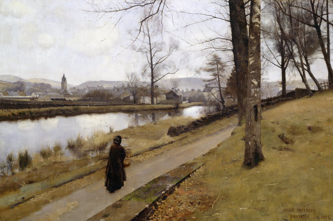 The Last Turning, Winter, Moniaive av James Paterson