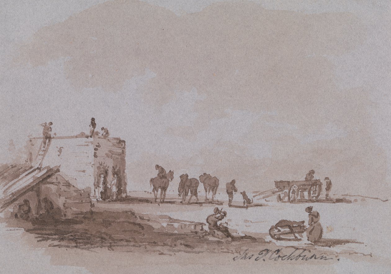 Bygge et fort av James Pattison Cockburn