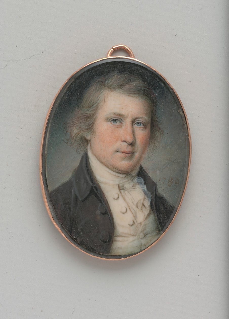 Selvportrett, 1789. av James Peale