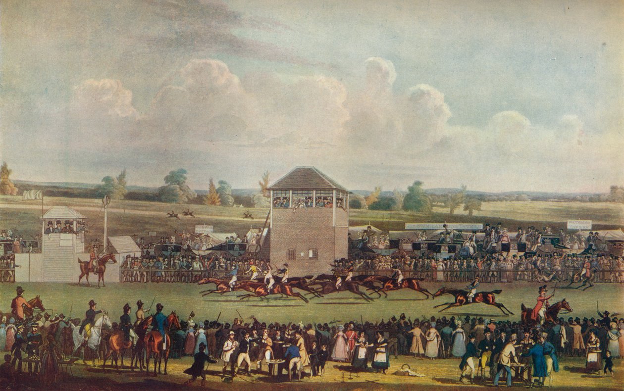 Ascot Heath Races, 1800-tallet av James Pollard