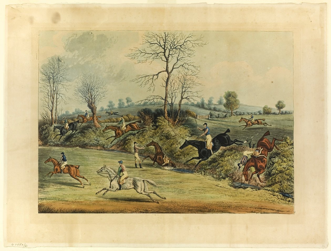 Saint Albans Grand Steeple Chase av James Pollard