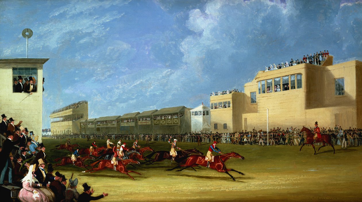 Ascot Gold Cup, 1834 av James Pollard