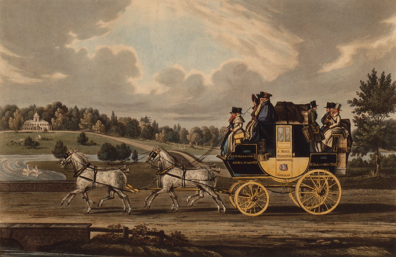 Birmingham Wonder Stage Coach av James Pollard