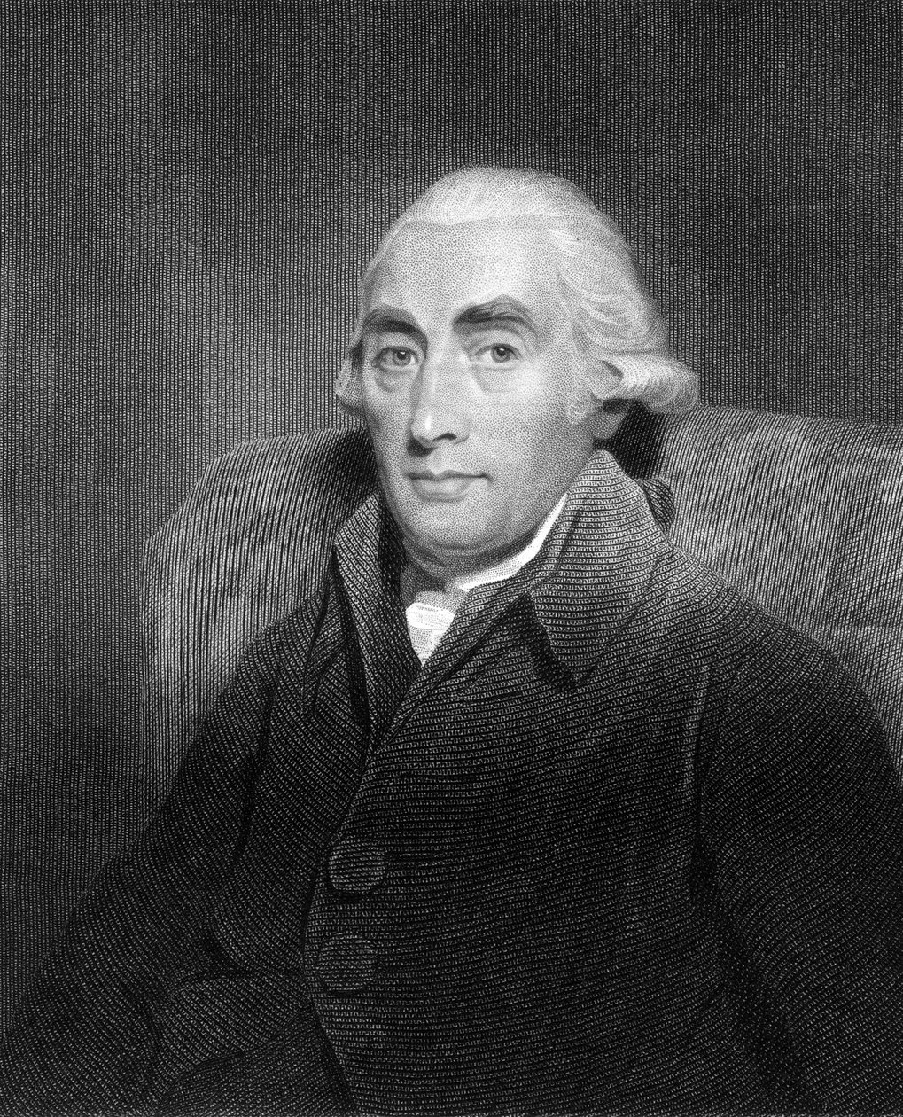 Joseph Black , skotsk fysiker og kjemiker fra 1700-tallet, 1836. av James Posselwhite