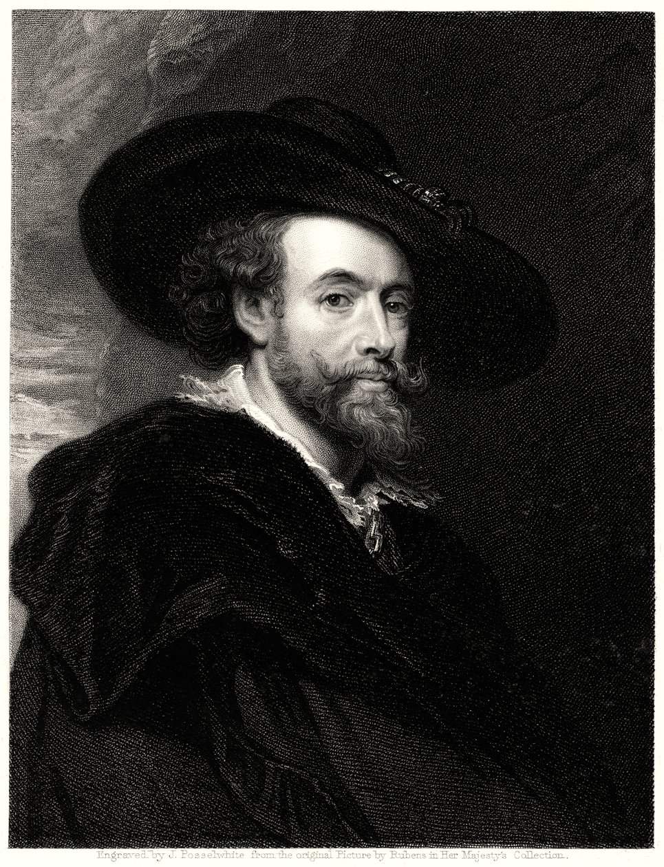 Rubens, 1800-tallet av James Posselwhite