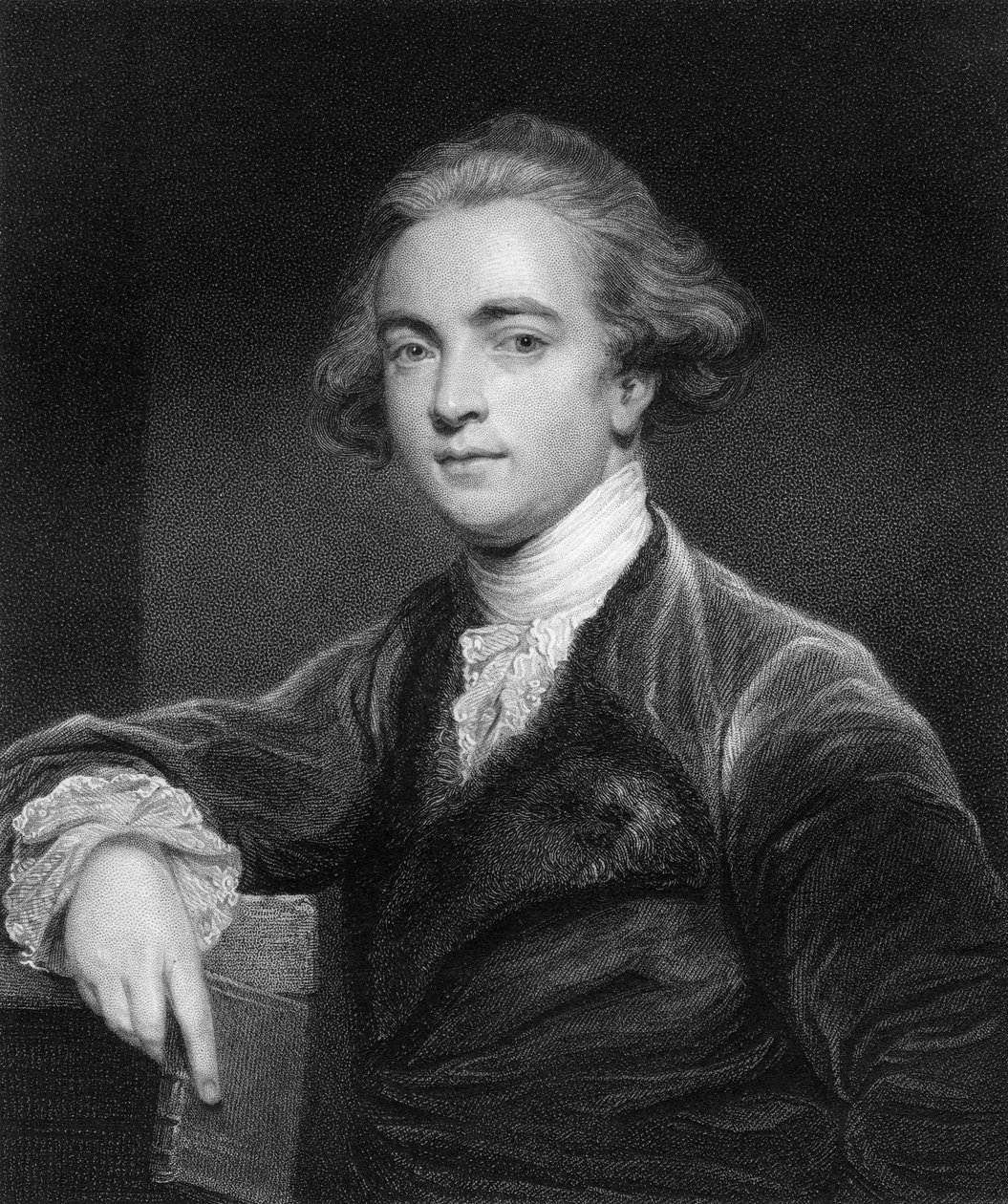 Sir William Jones , engelsk filolog fra 1700-tallet, 1836. av James Posselwhite