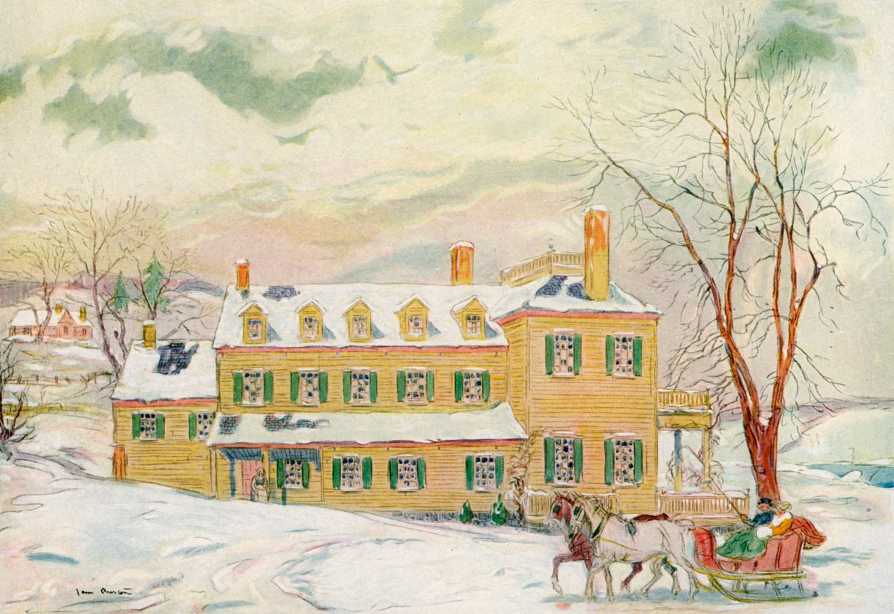 The Kendall House, Virginia, USA, 1700-tallet 1921. av James Preston