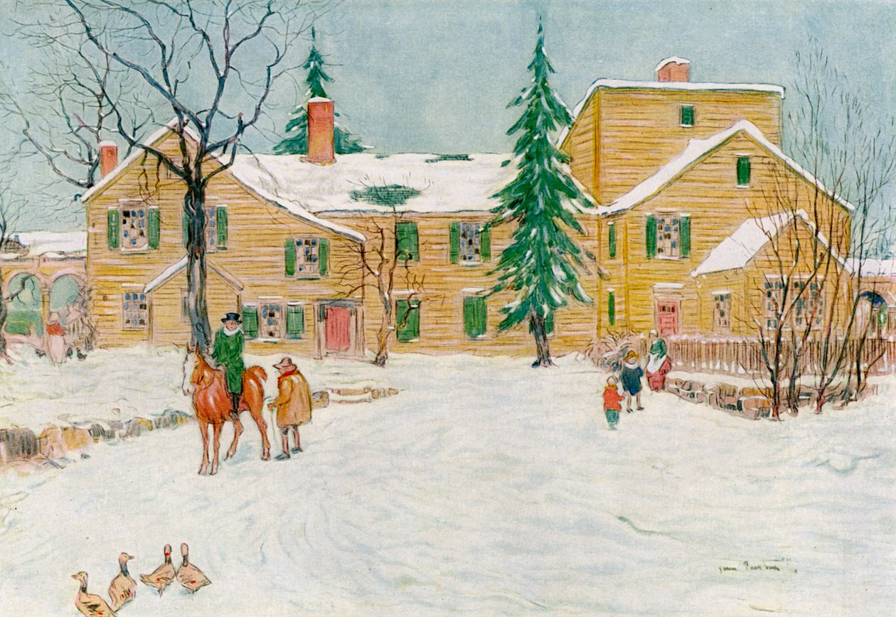 Wentworth Mansion, New Hampshire, USA, ca. 1700-tallet 1921. av James Preston