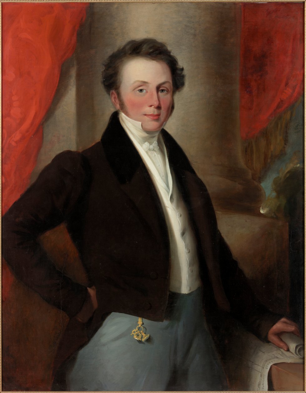 Portrett av Richard Grainger, ca. 1827 av James Ramsay