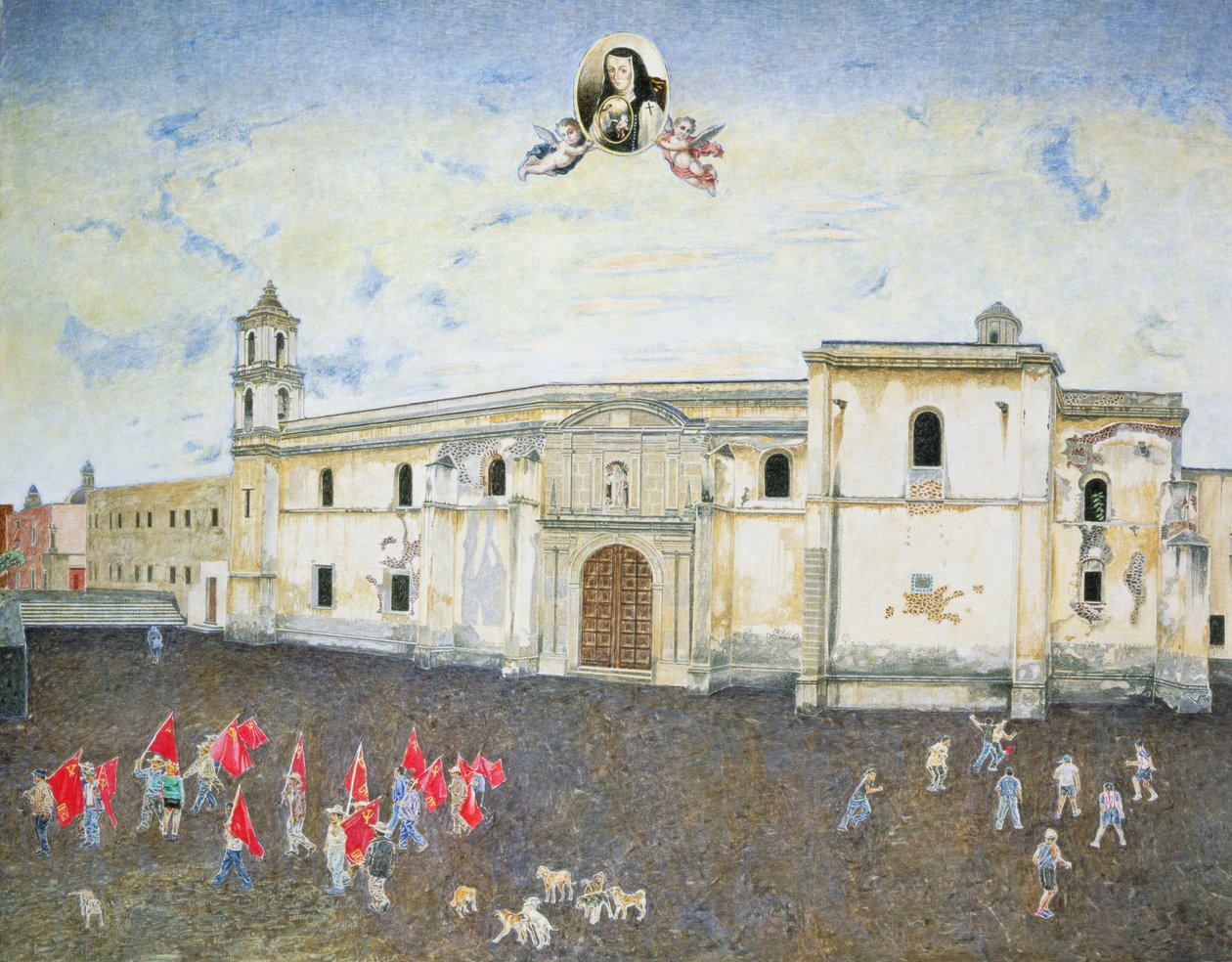 Politisk protest, klosteret til Sor Juana de la Cruz (1648-95) 2001 av James Reeve