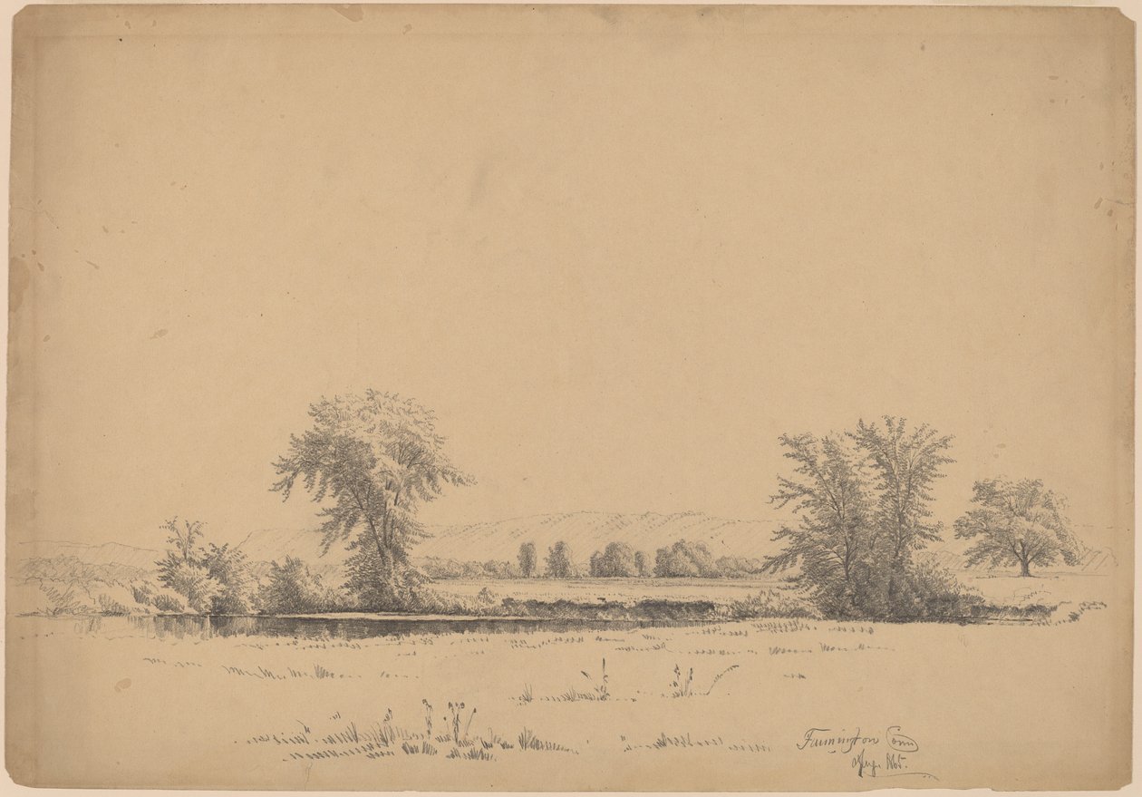 Farmington, Connecticut norvegiană av James Renwick Brevoort