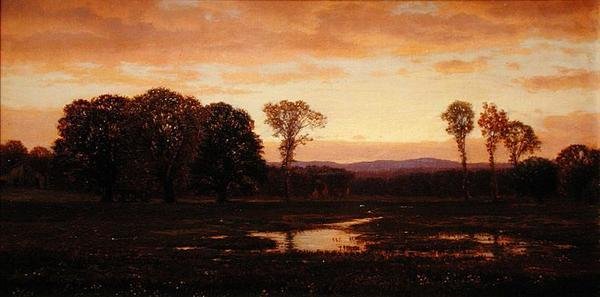 Solnedgang av James Renwick Brevoort