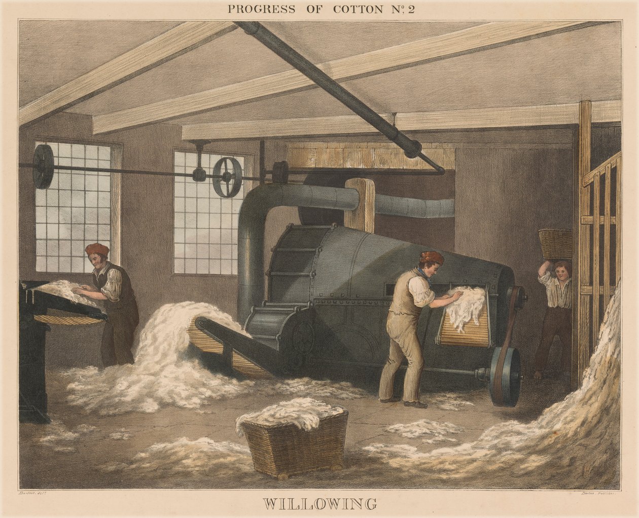 Progress of Cotton: #2 - Willowing av James Richard Barfoot