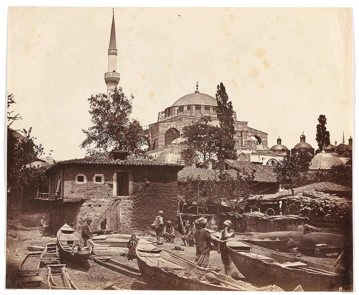 «Tophanna-trappen» [Istanbul. Moské med én minaret] av James Robertson