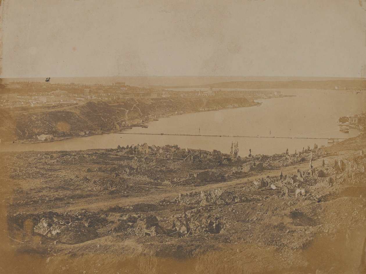 Fort Nicholas, Sevastopol, 1855 av James Robertson