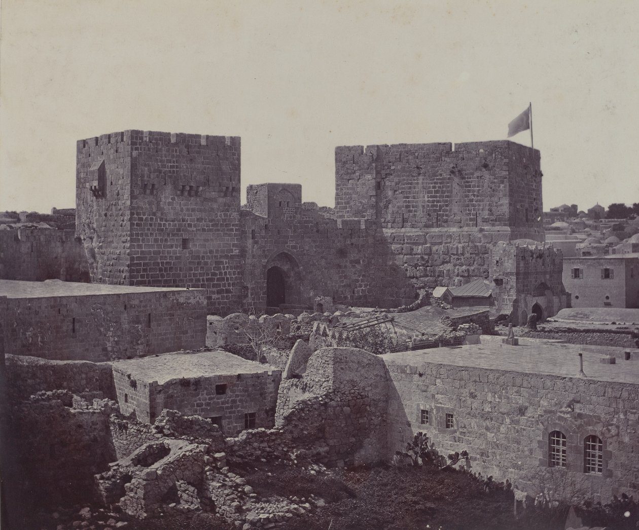 Jerusalem - Del av gamlebyen av James Robertson