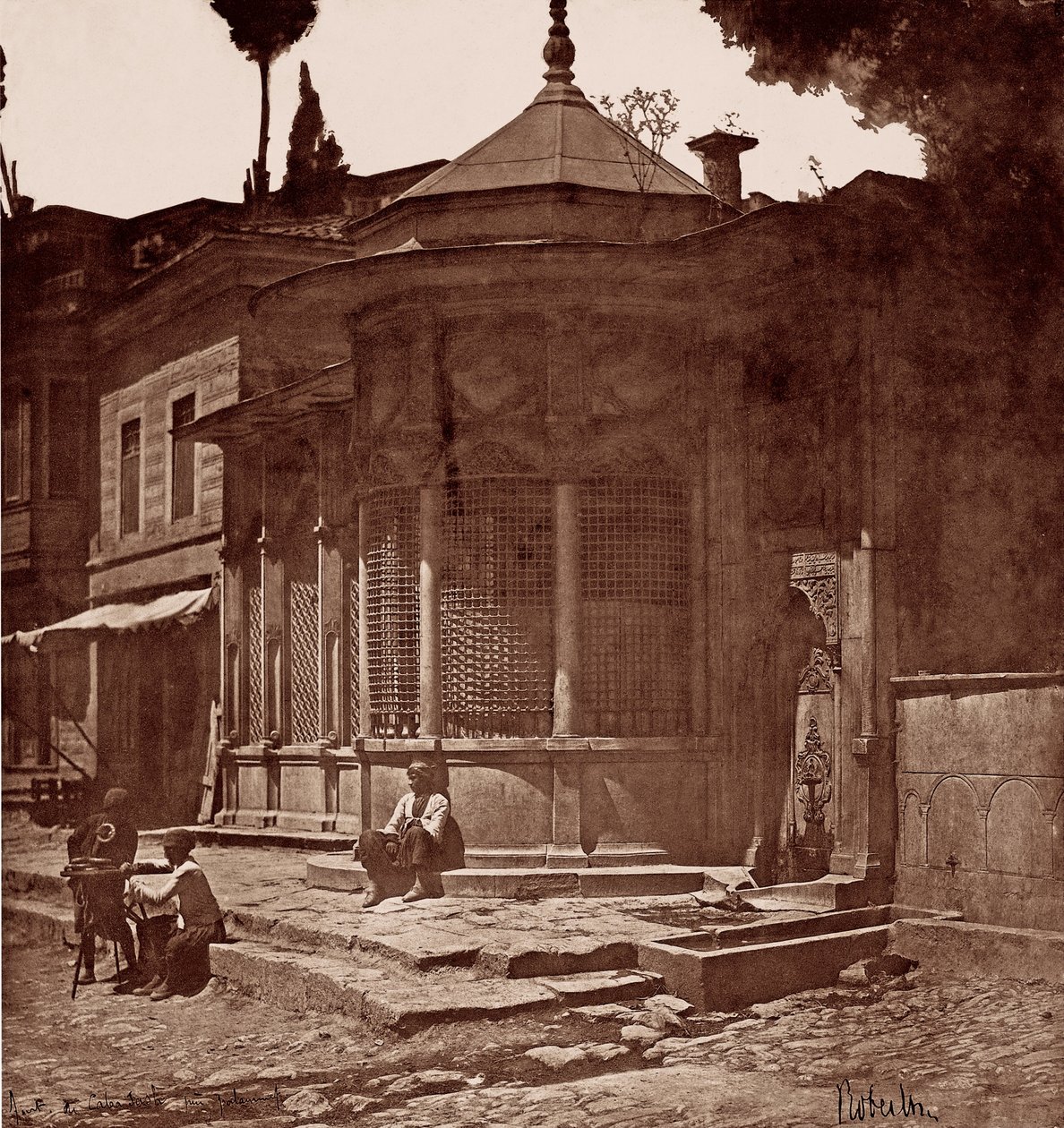 Mehmed Emin Ağa -fontenen av James Robertson