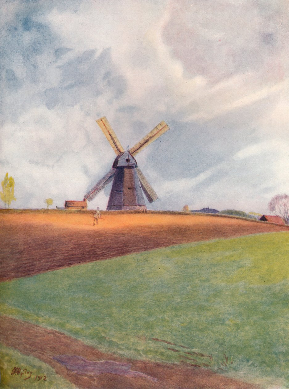 'Shiremark Mill, Capel', 1912, 1914 av James S Ogilvy