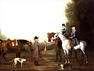 En Coursing-scene av James Seymour