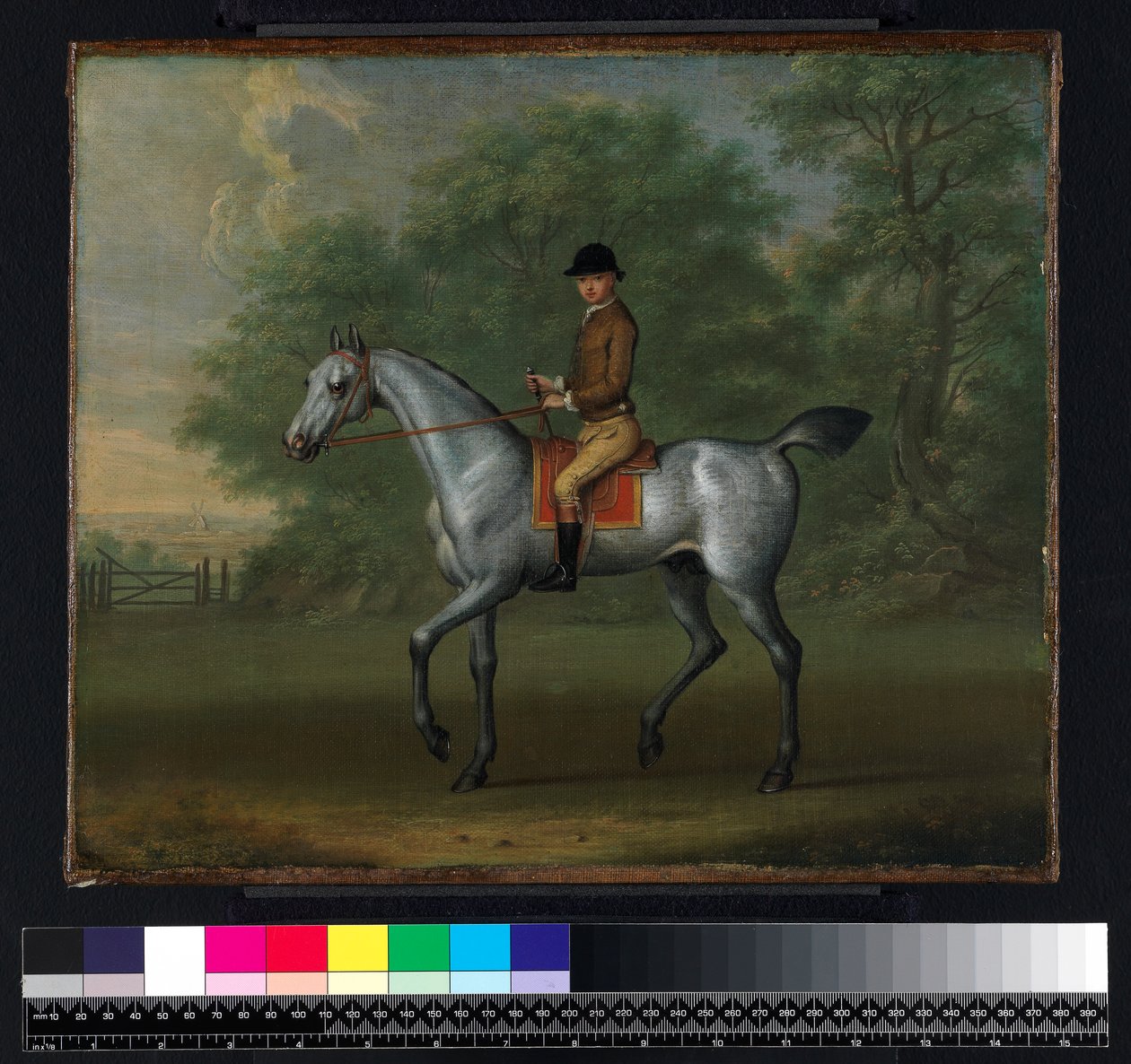 Hest og brudgom, 1740-tallet av James Seymour