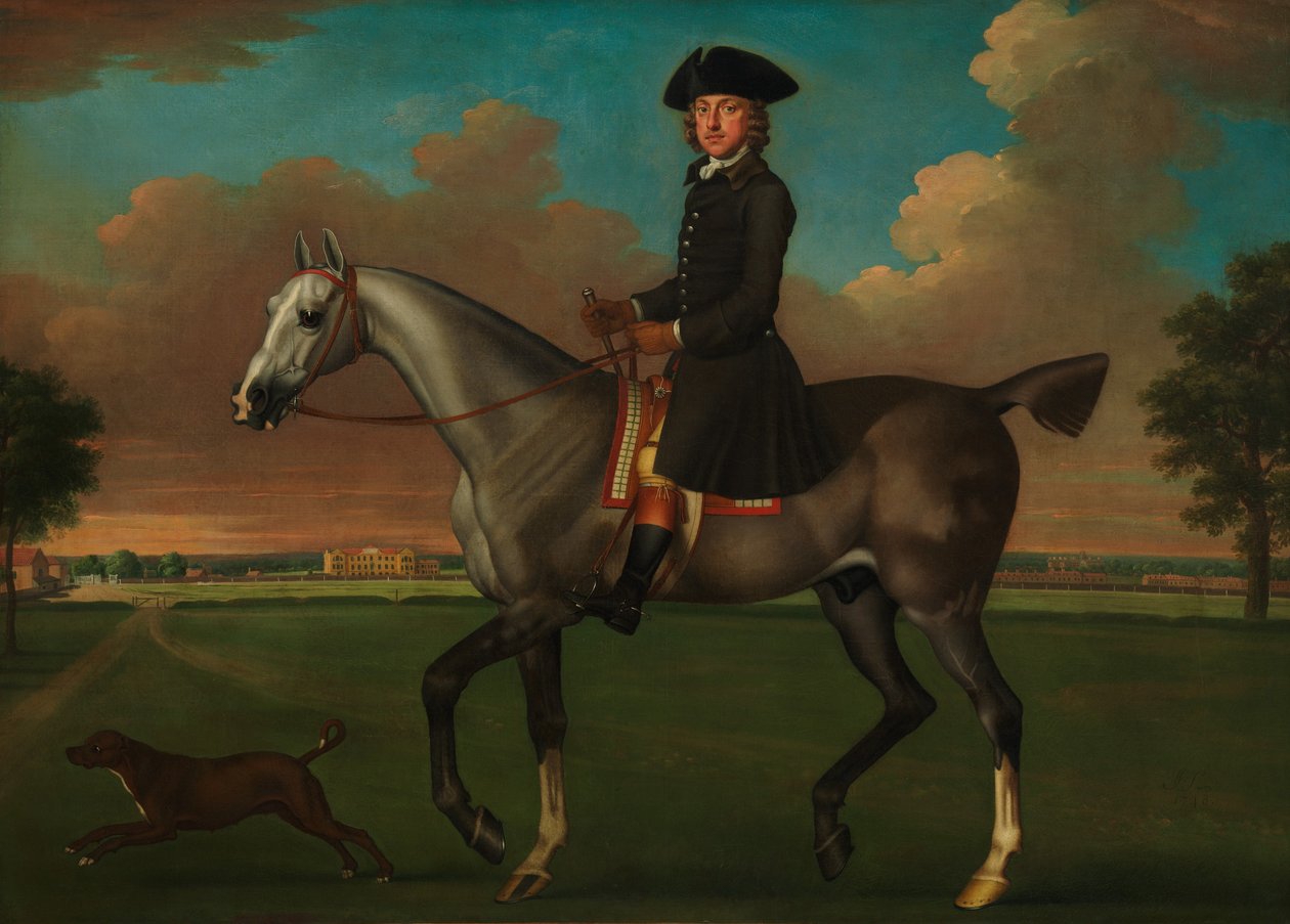 Portrett av en rytter. av James Seymour