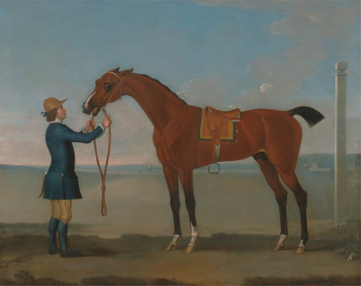 Hertugen av Devonshires Flying Childers av James Seymour