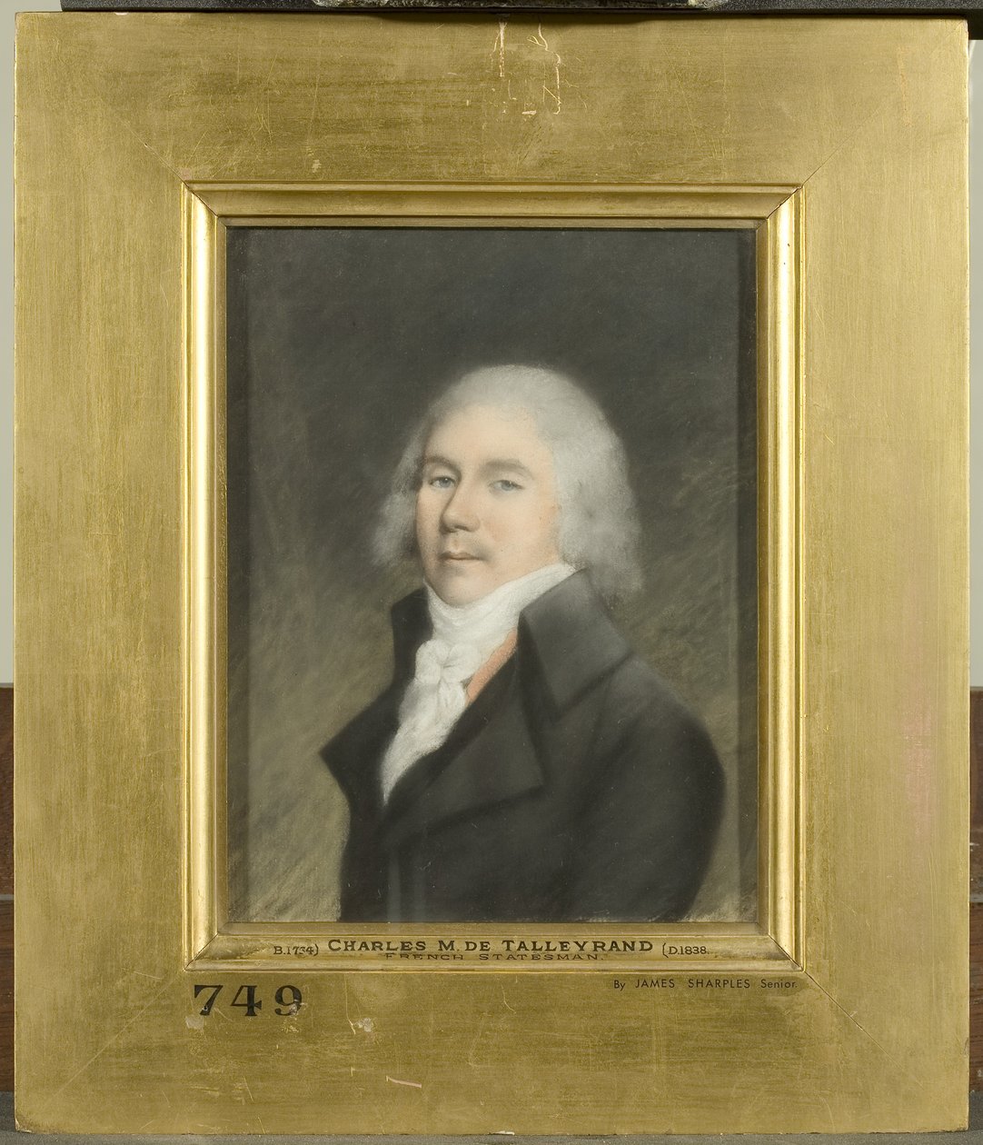 Charles Maurice de Talleyrand-Perigord (pastell på papir) av James Sharples