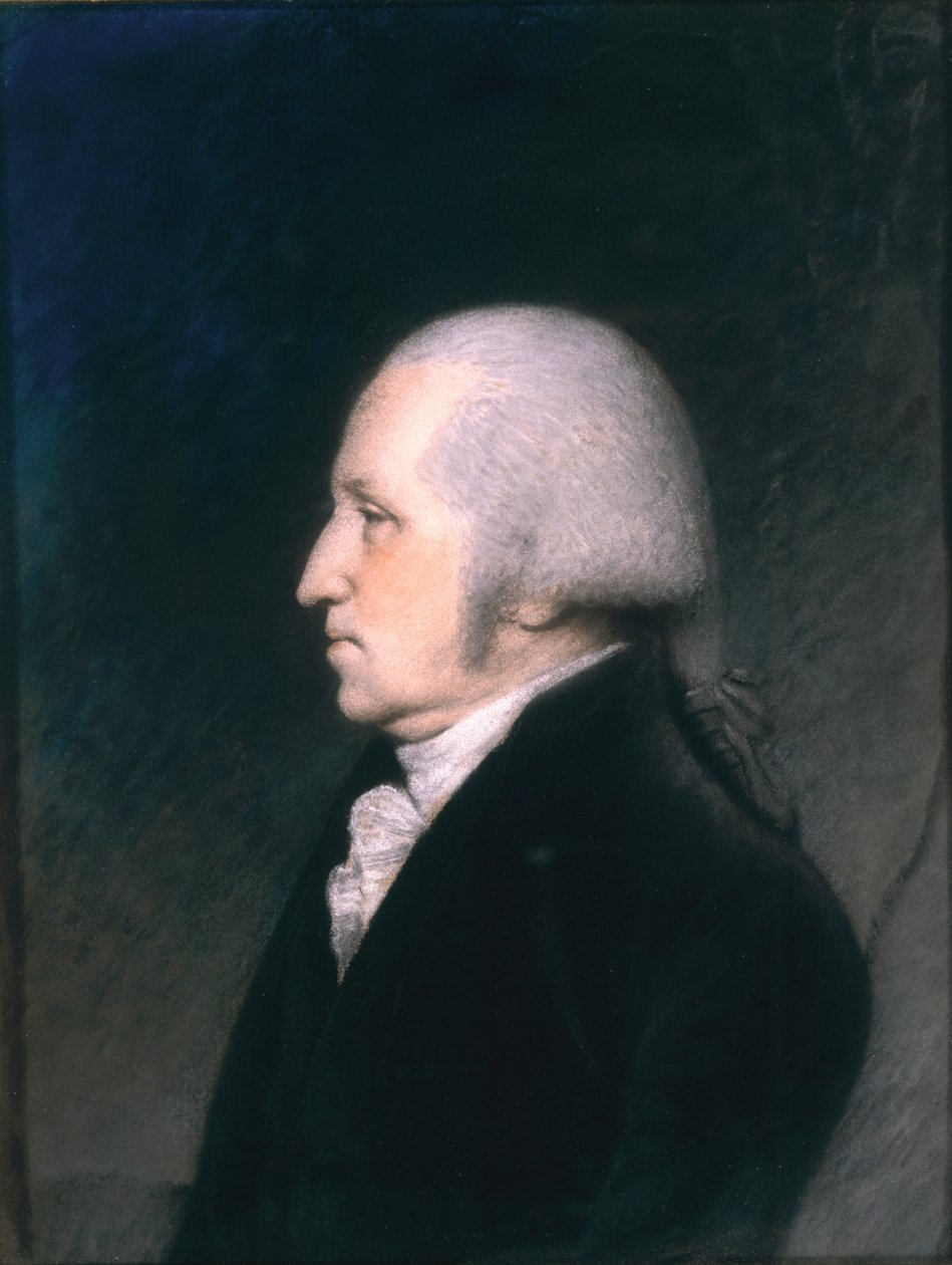 George Washington (1732-99) (pastell på papir) av James Sharples