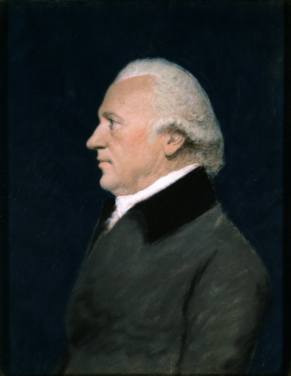 Sir William Herschel, ca. 1805 (pastell på grått papir) av James Sharples