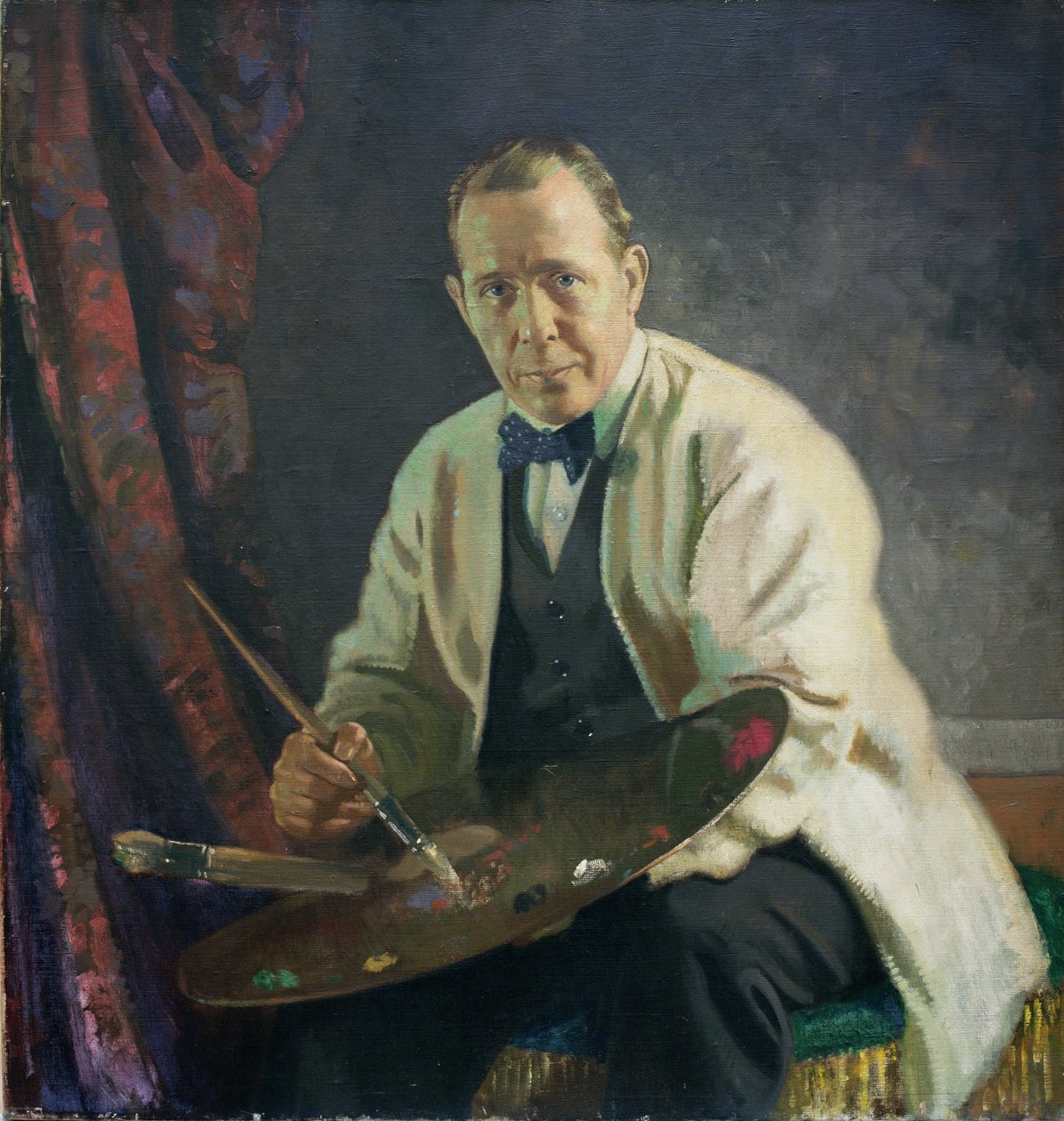 Portrett av Sir William Orpen av James Sinton Sleator