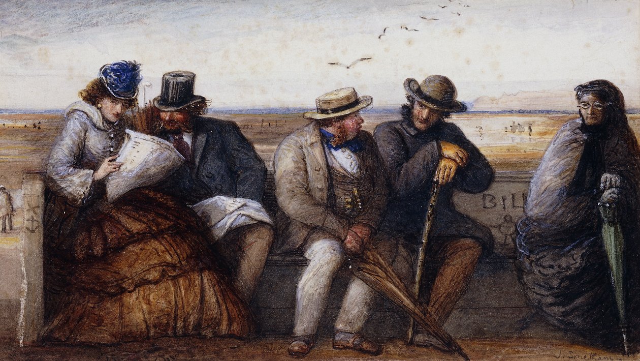 Seaside sladder, av James Smetham