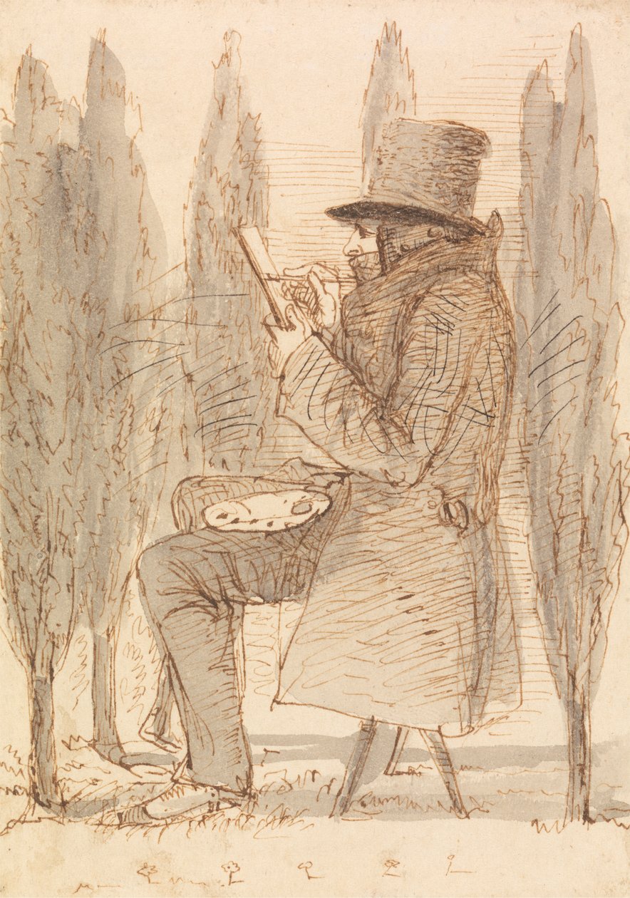 Kunstnerskissen av James Smetham