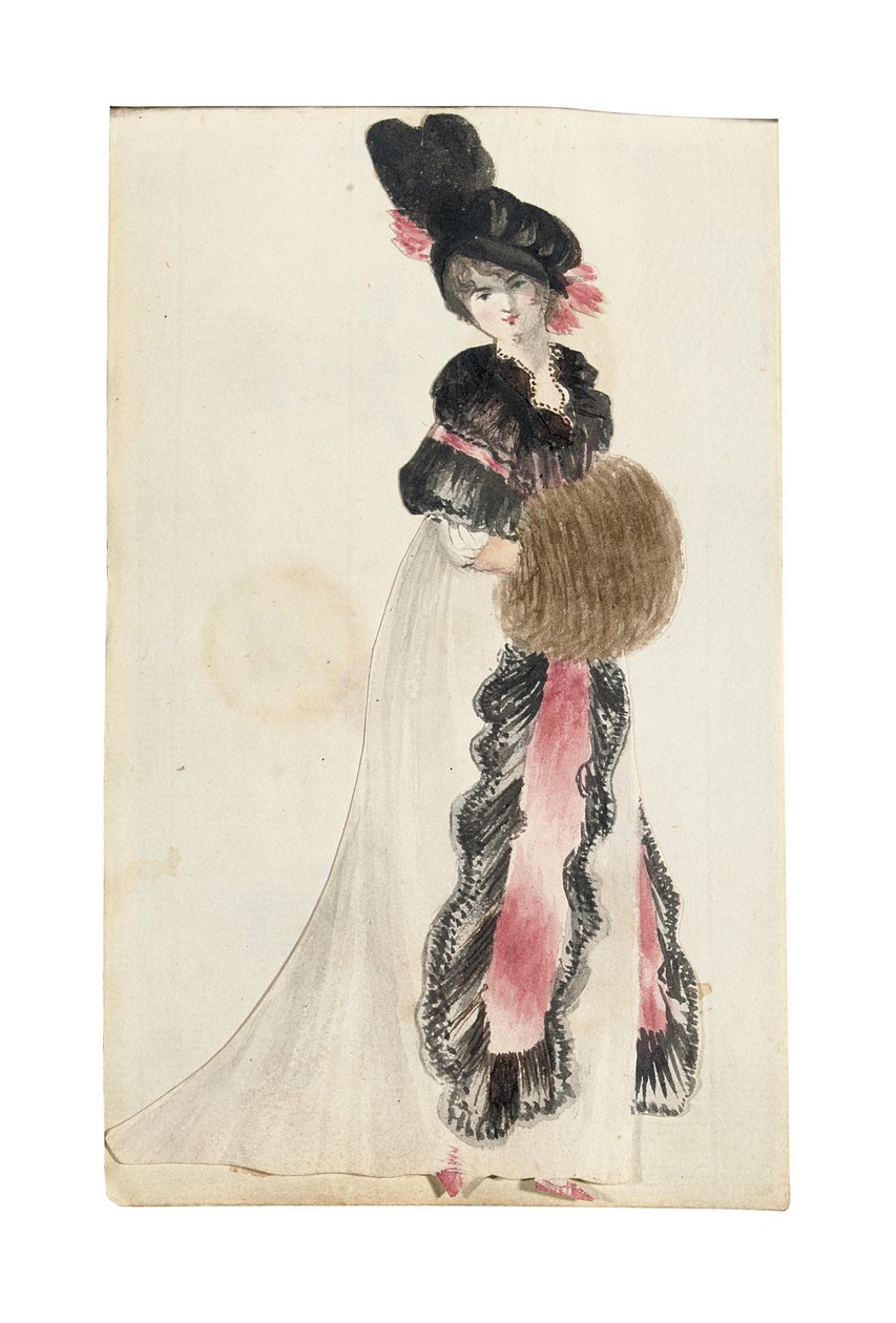 Portrett, angivelig av Jane Austen av James Stanier Clarke