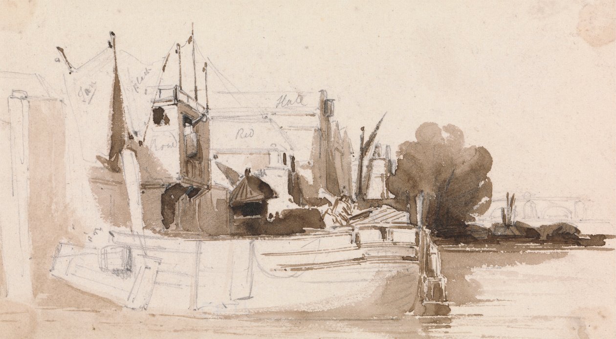 En Thames lekter av James Stark