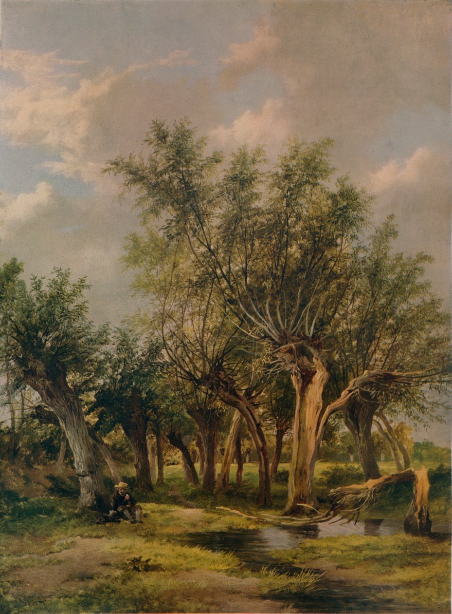 The Willow Stream, c1839 av James Stark