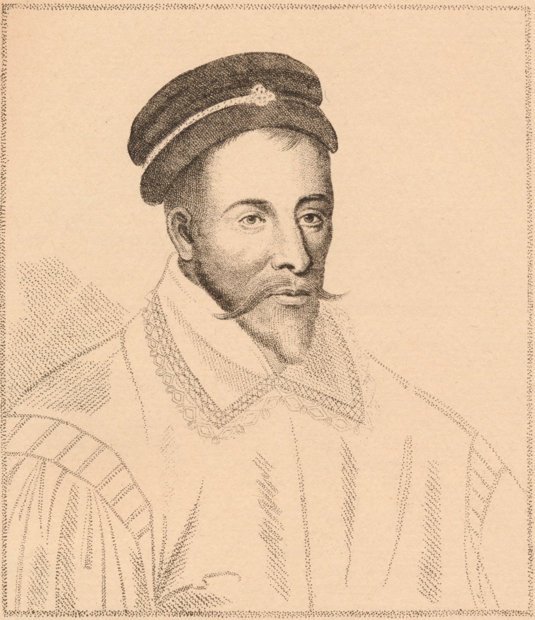John Maitland, 1. Lord Maitland av Thirlestane, 1537-1595, 1889 av James Stillie