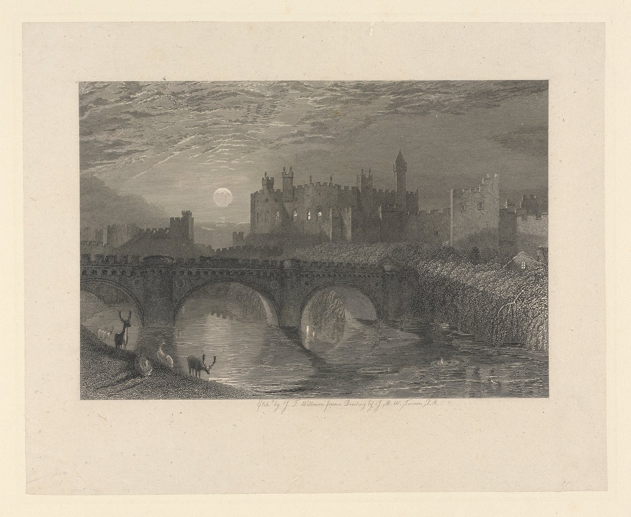 Alnwick Castle, Northumberland av James T. Willmore