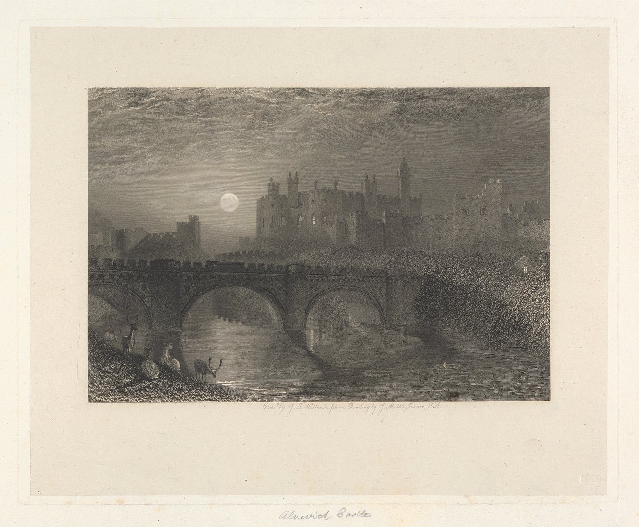 Alnwick Castle, Northumberland av James T. Willmore