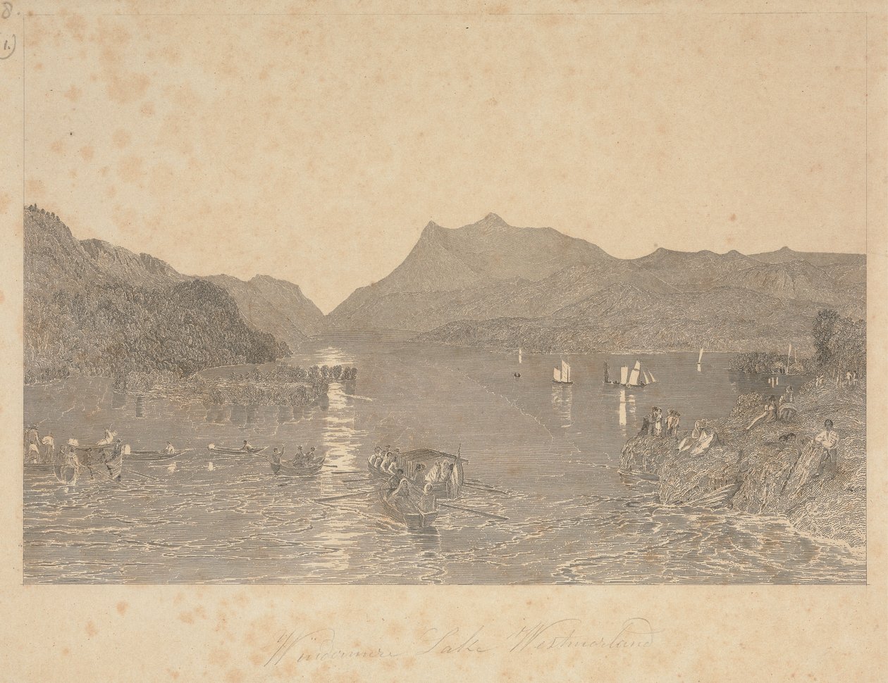 Winander-Mere, Westmoreland av James T. Willmore