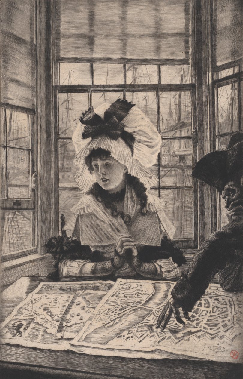 En uinteressant historie, 1878. av James Tissot