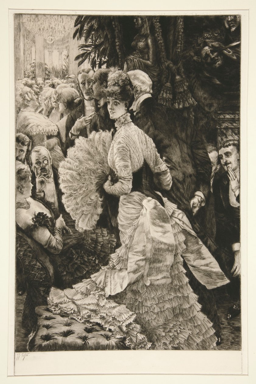 Kvinnen i Paris, av James Tissot