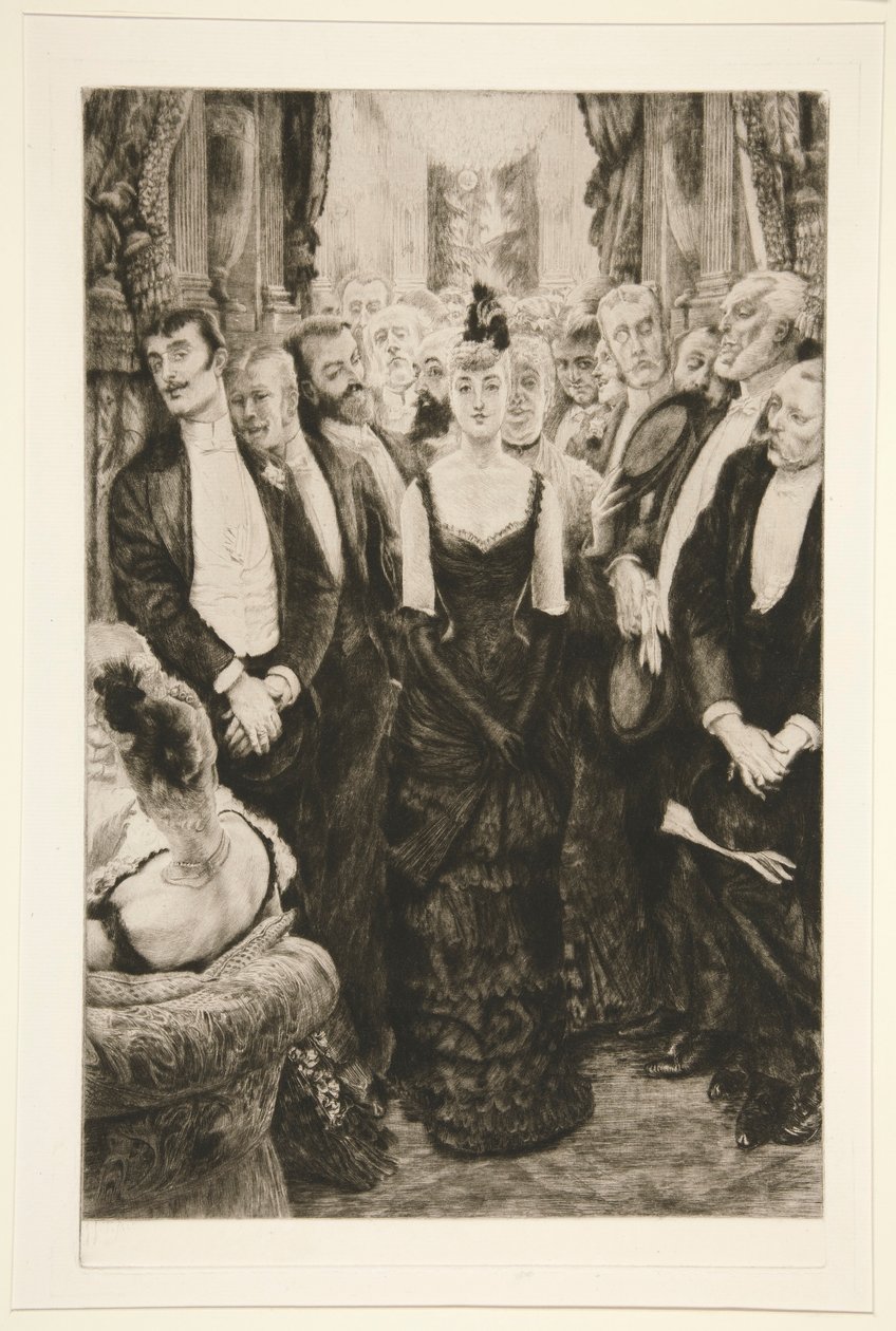 Den vakreste kvinnen i Paris av James Tissot