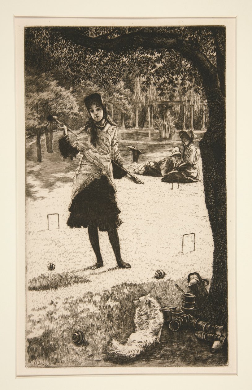 Krokket av James Tissot