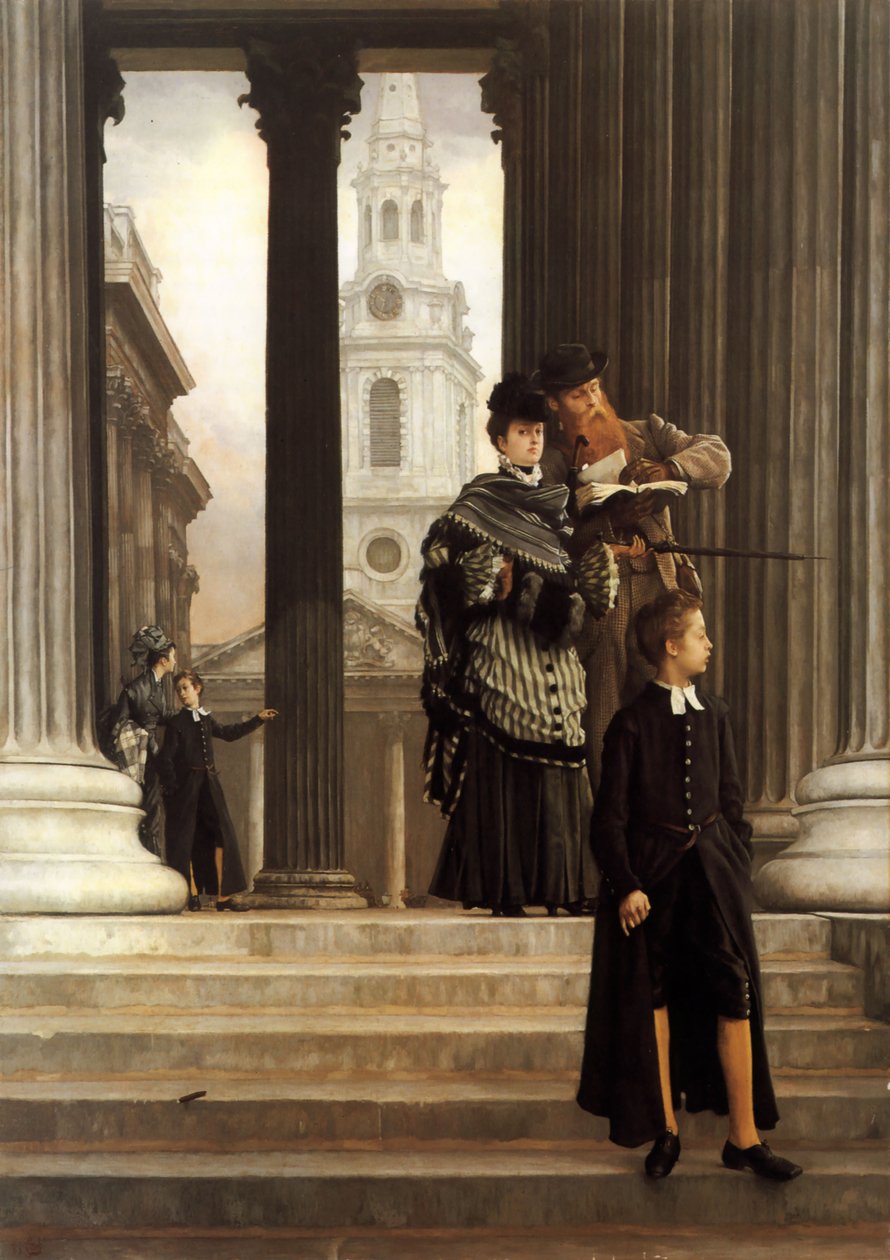 Besøkende i London av James Jacques Joseph Tissot