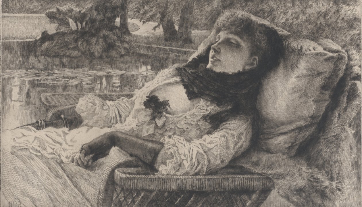 Sommerkveld, 1881. av James Tissot