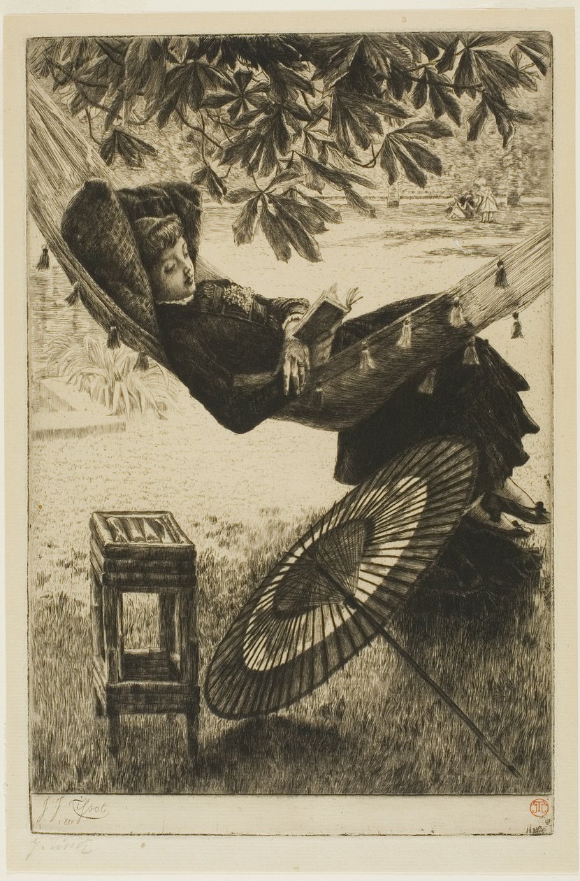 Hengekøyen av James Tissot