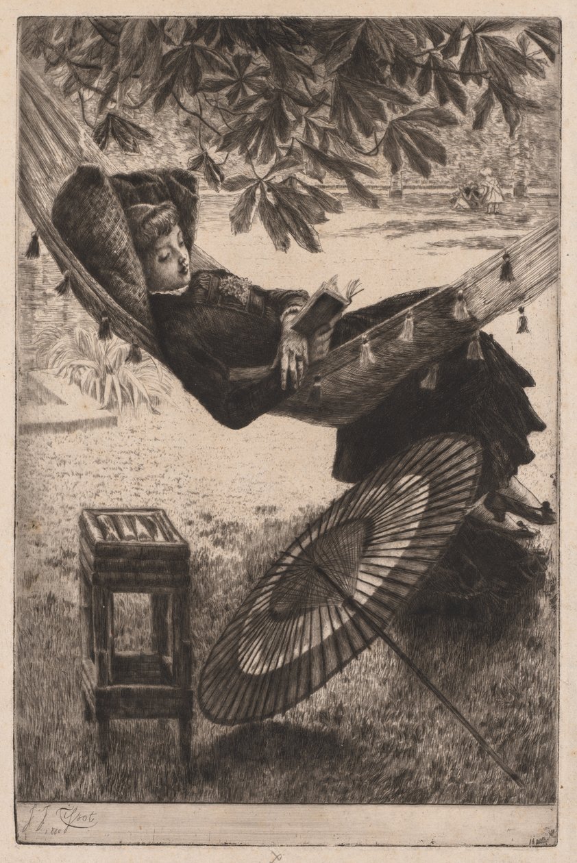 Hengekøyen av James Tissot