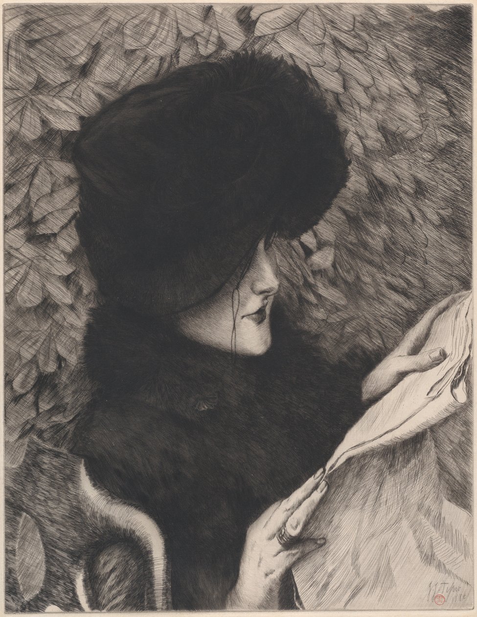 Avisen, 1883. av James Tissot