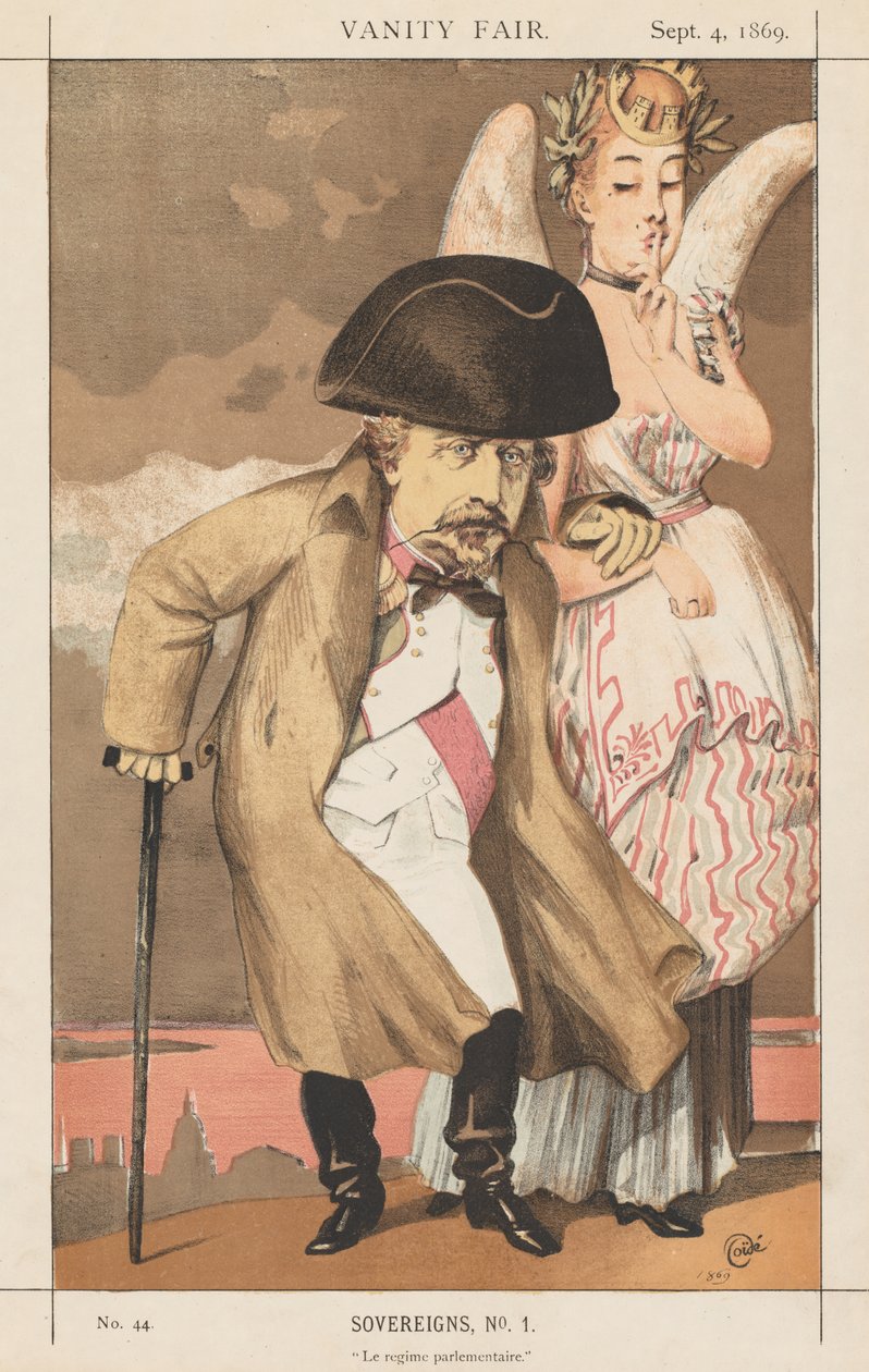 Vanity Fair: Sovereigns, nr. 1 "The Parliamentary System" av James Tissot
